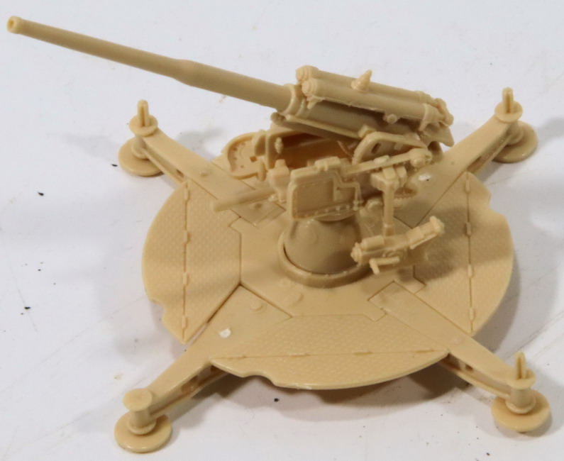 Modeling cannon 90/53, Italian, ref. 6122, 1/72, Italeri, assembled, without box or figures