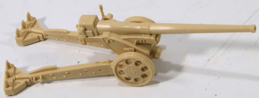 Modeling cannon 149/40, Italian, ref. 6165, 1/72, Italeri, assembled, without box or figures