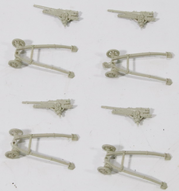 Modeling cannon antitank 47/32, Italian, ref. AP 004, 1/72, Waterloo 1815, mounted, lot 3 UNITS